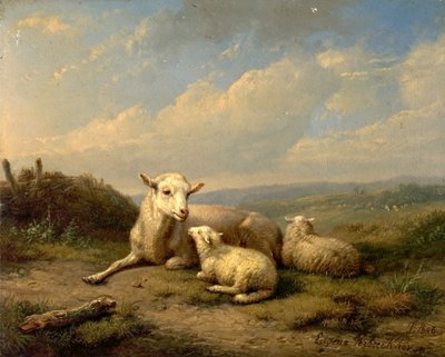 I gemelli, 1846 da Eugene Joseph Verboeckhoven